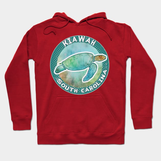 Kiawah Island South Carolina Sea Turtle Hoodie by tanambos